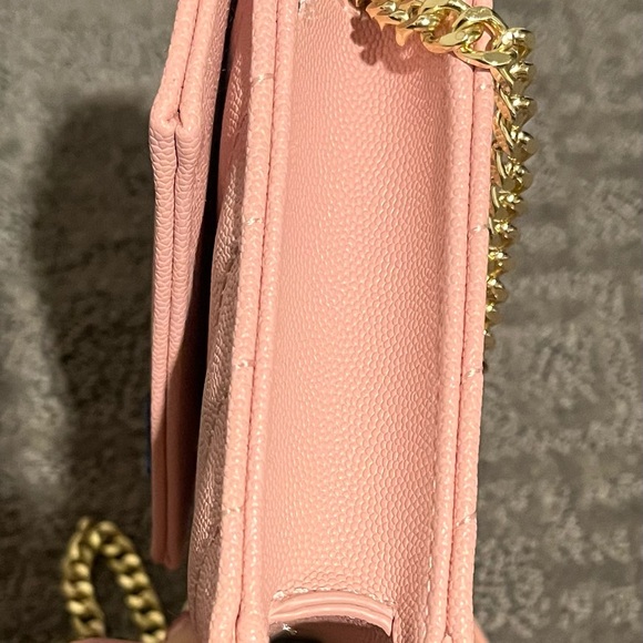 Pink Quilted Women's Bag - Picture 4 of 6